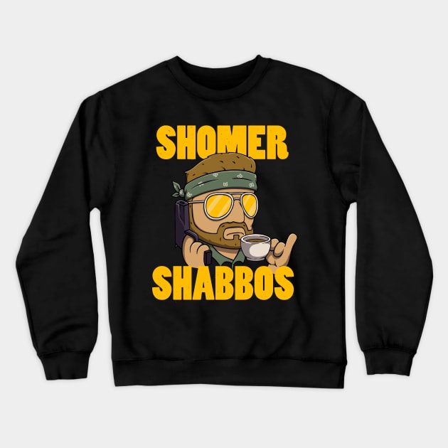 Shomer Shabbos Crewneck Sweatshirt by zawitees